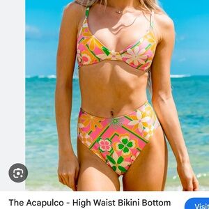 Kenny Flowers The Acapulco High Waisted Bikini Set